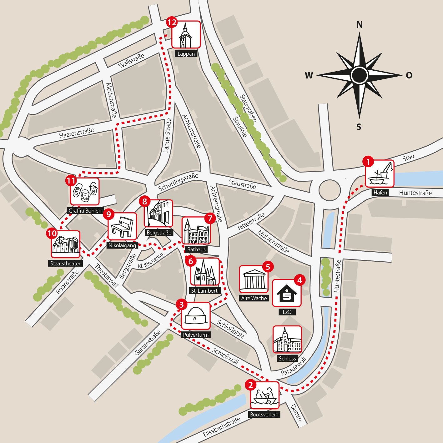 Digitaler Stadtspaziergang | Oldenburg Tourismus